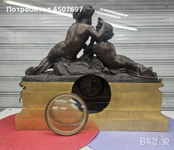 Камине френски часовни от Henri picard 1800г., снимка 4 - Антикварни и старинни предмети - 53037237