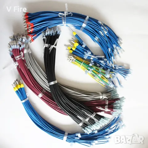 Кримпване, рязане, заголване на кабели