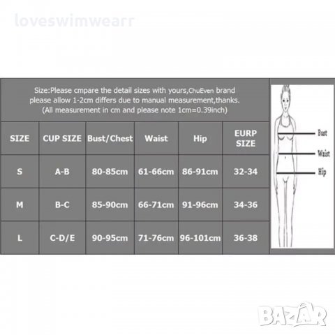 Бански с подплънки , снимка 2 - Бански костюми - 37005461