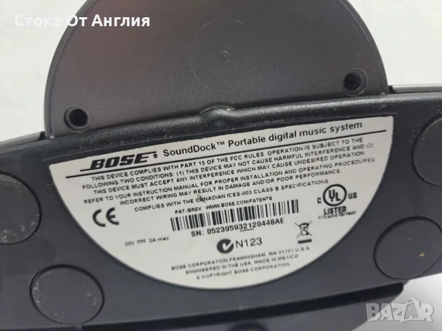 Тонколона - Bose SoundDock Portable, снимка 8 - Други - 49209828