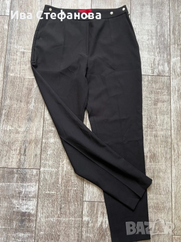  Нов луксозен марков черен стилен елегантен панталон Hugo boss HUGO BOSS 