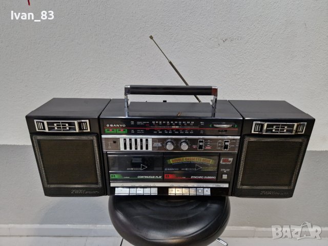Радиокасетофон Sanyo 230k Japan , снимка 2 - Радиокасетофони, транзистори - 38362324