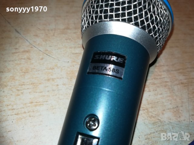 shure beta sm58s-profi-внос швеицария 2111201939, снимка 6 - Микрофони - 30867101