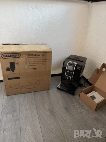 Луксозен Кафеавтомат | De'Longhi Dinamica Plus ECAM382.70.B | 3.5" TFT Екран | 15 бара | Кафемашина!, снимка 4 - Кафемашини - 55838289