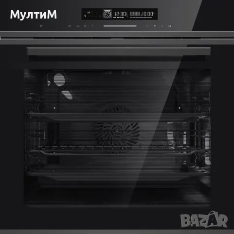 Комбинирана фурна с микровълнова за вграждане Frilec 72L Touch LED-display, снимка 1