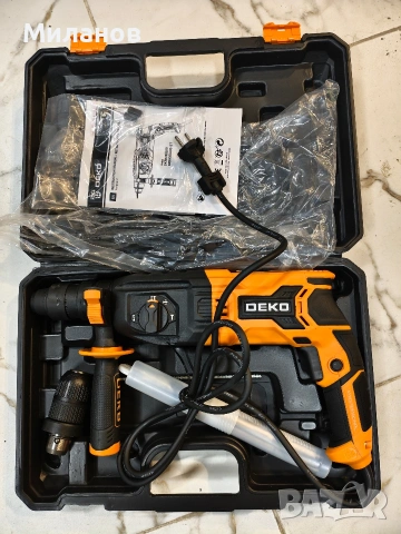 Чисто нов перфоратор Deco, снимка 5 - Перфоратори - 53974508