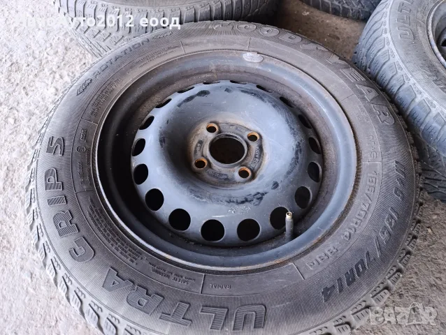 Зимни гуми с джанти 14 Chevrolet daewoo opel , снимка 7 - Гуми и джанти - 56070154