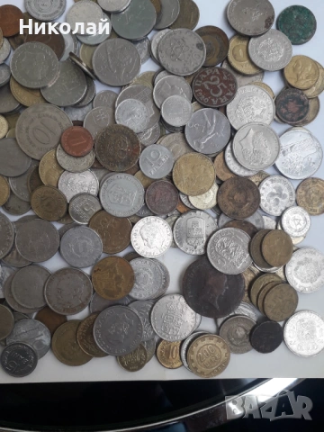 лот от 300 броя чужбински монети. НЯМА ЕВРОЦЕНТОВЕ!, снимка 3 - Нумизматика и бонистика - 53373617