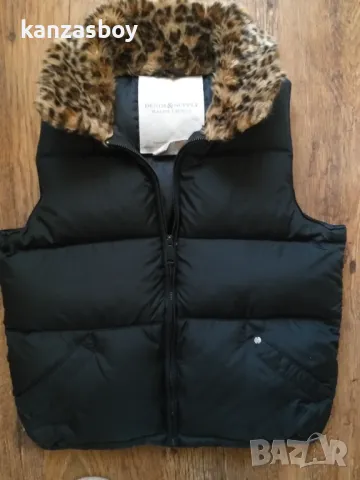 ralph lauren denim & supply - дамски пухен елек М, снимка 4 - Елеци - 47753085