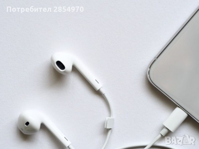 Apple EarPods с Lighting connector Оригинални Слушалки от iPhone, снимка 3 - Слушалки, hands-free - 35609794