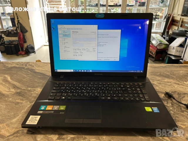 Лаптоп Lenovo G710 Intel Core i5-4210M 8Gb RAM 1Tb SSD, снимка 1