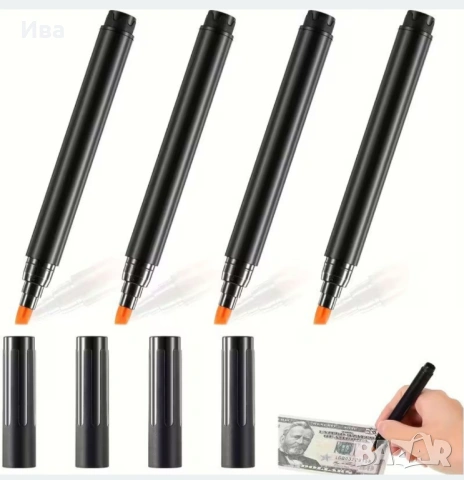 Маркер за разпознаване на фалшиви банкноти , снимка 2 - Друго търговско оборудване - 53271776