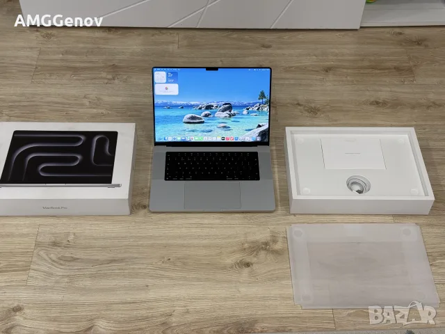 *1TB*Като Нов 16.2’Macbook Pro 16’ 2021 M1 Pro 16GB Ram 1TB SSD