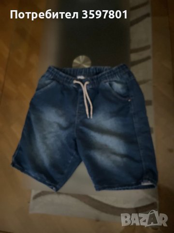 Дънкови къси панталон за момче, снимка 1 - Детски къси панталони - 43526522
