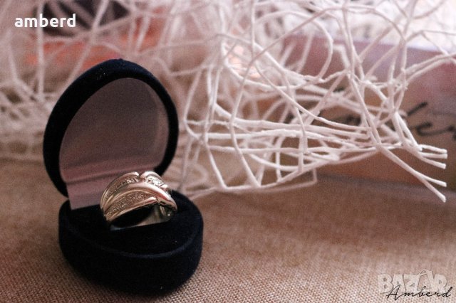 Страхотен сребърен пръстен - модел R005, снимка 2 - Пръстени - 20276037