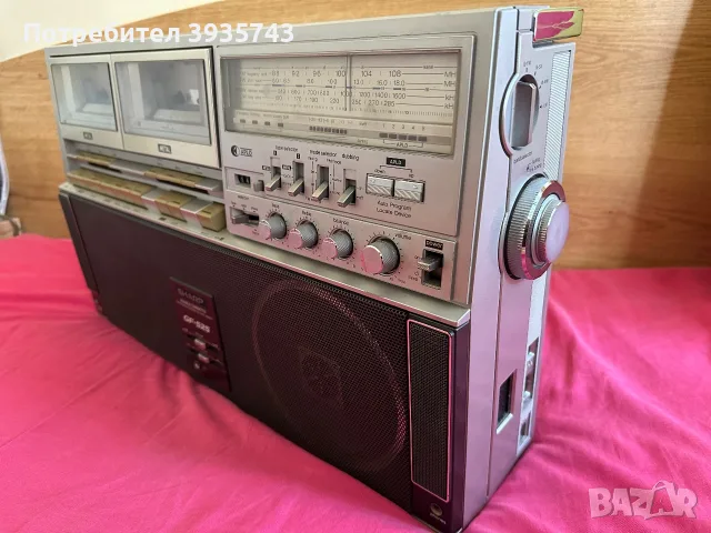 SHARP GF-525H Japan , снимка 4 - Радиокасетофони, транзистори - 56433820