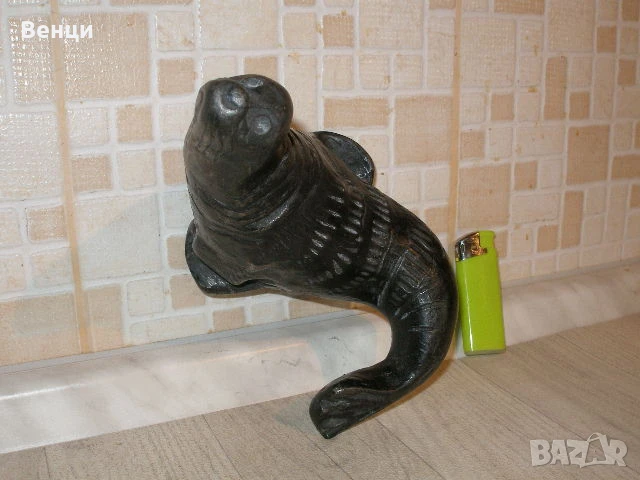 Чугунена Фигура Скулптура, снимка 13 - Антикварни и старинни предмети - 51013957