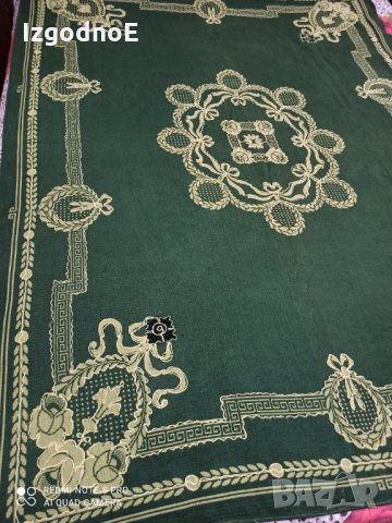 Много стара неупотребявана памучна покривка за легло, снимка 3 - Антикварни и старинни предмети - 34495028