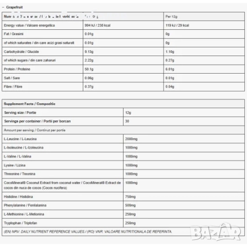 Genius Nutrition EAA-X5 | 360 грама, снимка 9 - Хранителни добавки - 52961984