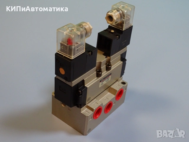 пневматичен клапан SMC EVS7-70FG-D Solenoid Valve 24VDC 1-9.9Bar, снимка 3 - Резервни части за машини - 54344423
