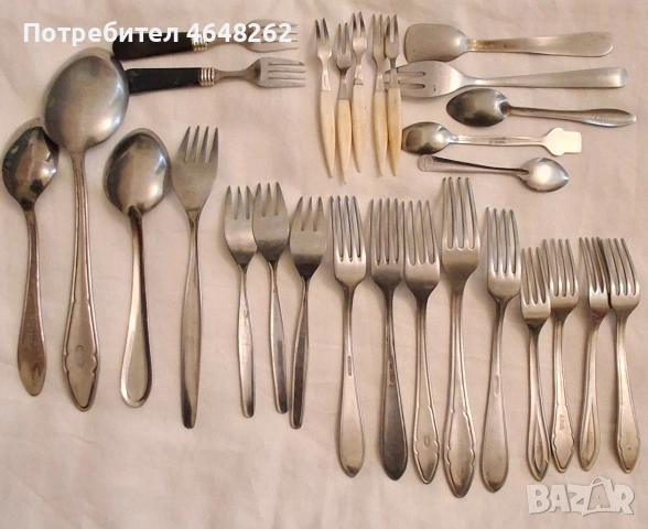 Лот соц прибори- П.Денев/Ротстрай/Нерж/Терна, снимка 2 - Прибори за хранене, готвене и сервиране - 54173603