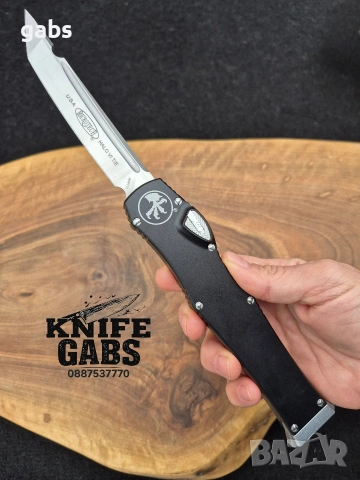 Автоматичен нож Microtech Halo 6, снимка 11 - Ножове - 49266987