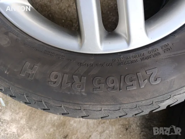 Джанти с гуми 16 цола Мисибиши Пинин, снимка 6 - Гуми и джанти - 49908897