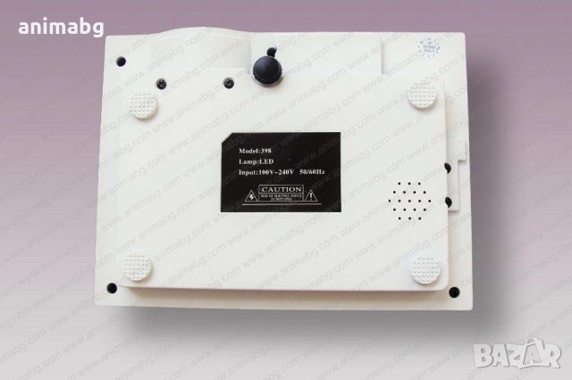 ANIMABG Мултимедиен HD LED проектор с WiFi, снимка 4 - Плейъри, домашно кино, прожектори - 31856744