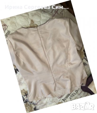 Официален Костюм сако и блуза с къс ръкав+подарък лилава пола дълга към него, снимка 7 - Костюми - 29431322