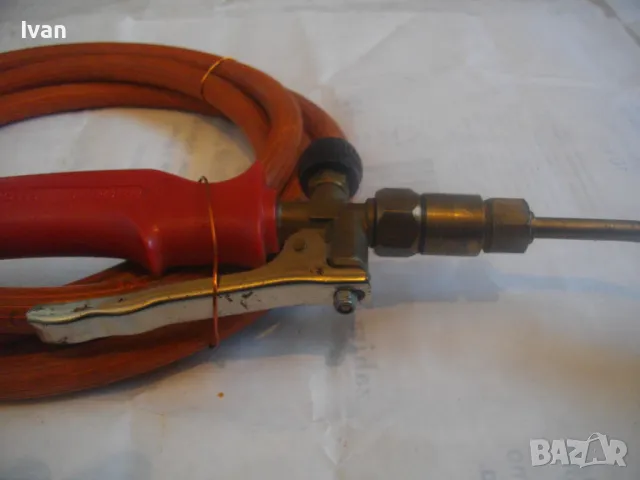 ROTHENBERGER INDUSTRIAL ПРОФЕСИОНАЛНА ГАЗОВА ПРОПАН-БУТАН ГОРЕЛКА 375мм с 3м. МАРКУЧ И ДЮЗА , снимка 7 - Други инструменти - 48518915