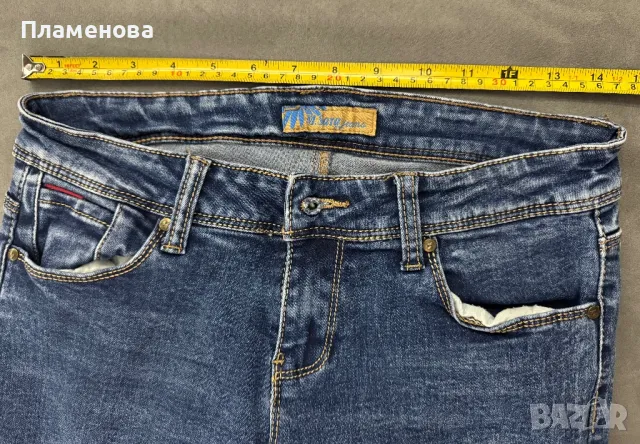 Дамски изчистени дънки 27 номер, снимка 7 - Дънки - 49497969