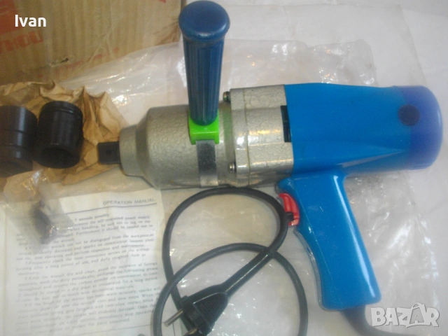 НОВА ИНДУСТРИАЛНА ДЯСНА ГАЙКОНАВИВНА МАШИНА С КВАДРАТ 3/4 ПЪЛЕН КОМПЛЕКТ СТАРО КАЧЕСТВО ПРОФЕСИОНАЛ, снимка 18 - Други инструменти - 54208933