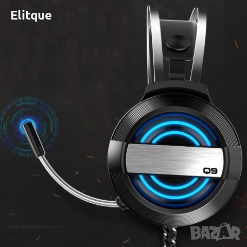 USB слушалки за игри с 4D стерео звук MC Q9 - EP12, снимка 4 - Друга електроника - 52819294