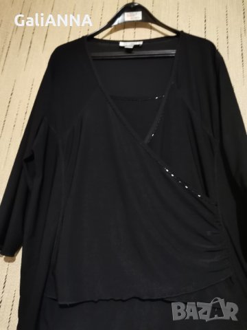 СТРАХОТНА ТУНИКА МАКСИ РАЗМЕР 3-4XL , снимка 4 - Туники - 30710890