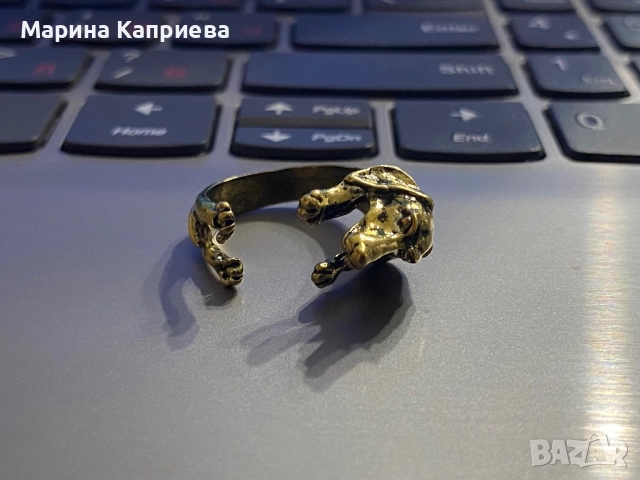 Пръстен “Куче”. В наличност три цвята. /А-75/, снимка 4 - Пръстени - 51537310