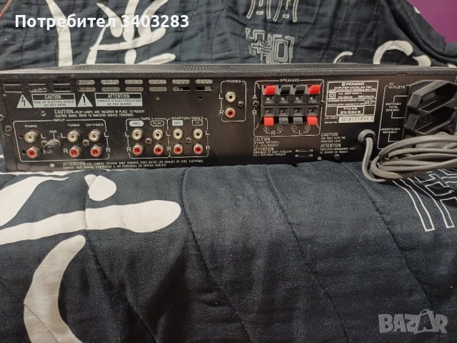 Усилвател Pioneer SA750, снимка 4 - Ресийвъри, усилватели, смесителни пултове - 52304428