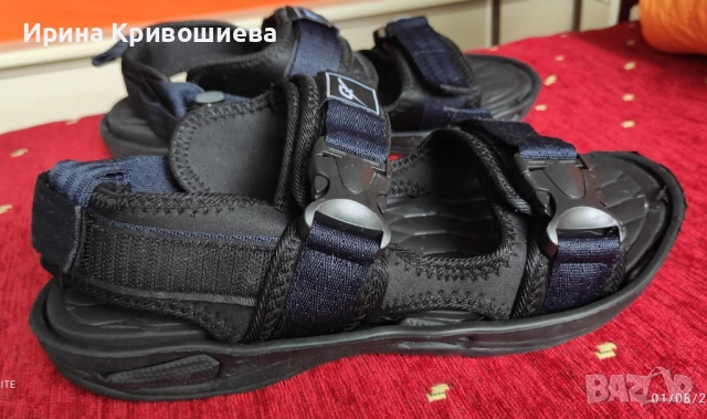Мъжки сандали, регулируеми, 43
