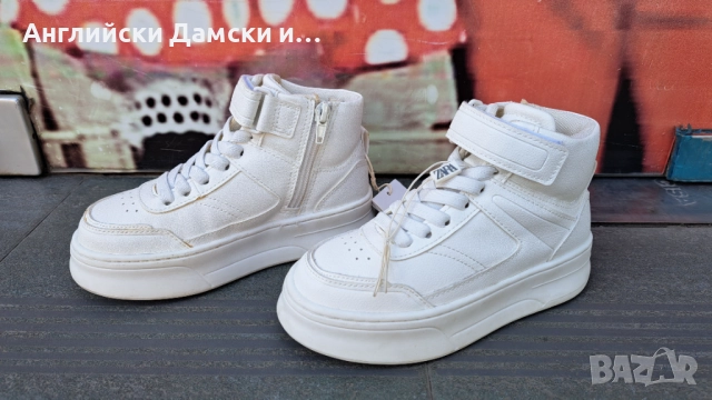 Английски детски кецове Zara, снимка 11 - Детски обувки - 49784711