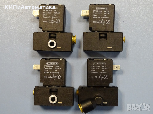 пневматичен блок KUHNKE SP 766.0044 24VDC solenoid valve, снимка 6 - Резервни части за машини - 36530589