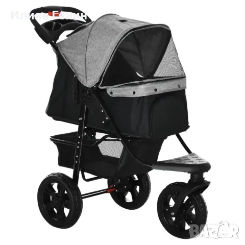 Сгъваема количка за кучета