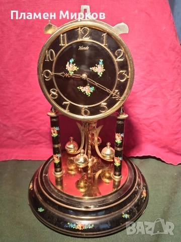 Германски настолен часовник Kundo, снимка 2 - Антикварни и старинни предмети - 52454226