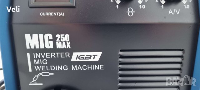 MIG-250 MAX  Co2 инверторно телоподаващо, снимка 9 - Други машини и части - 38664586