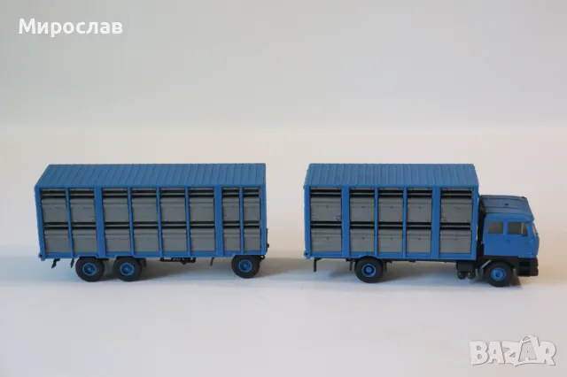 KIBRI 1:87 H0 DAF TIR ТИР КАМИОН МОДЕЛ КОЛИЧКА, снимка 6 - Колекции - 50029326