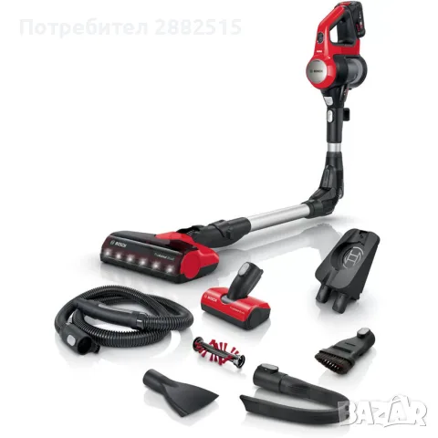 Bosch Unlimited 7 ProAnimal BCS711PET/01 - безкабелна вертикална прахосмукачка