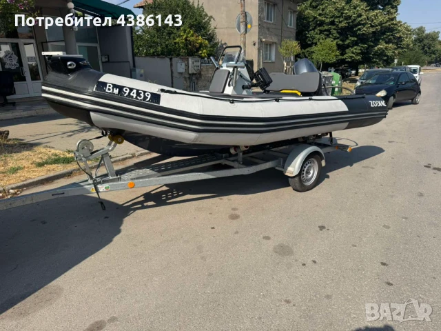 Продавам надуваема лодка рип Zodiac