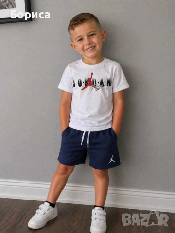 Детски летни комплекти Nike, Jordan, Guess, снимка 4 - Детски комплекти - 54330649