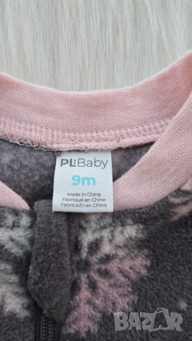 Поларени ромпъри Next и PL Baby 6-9 месеца, снимка 11 - Бебешки гащеризони - 51817259