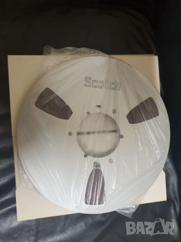 Магнетофонна ролка Scotch Ролка с лента скоч 26,5 см 10,5" Много добро състояние. 55 € бр 50 микрона