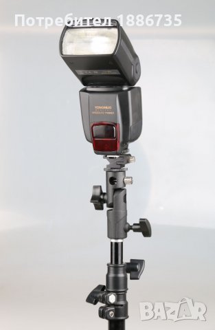 Държач за чадър и ръчна светкавица, снимка 6 - Чанти, стативи, аксесоари - 37239665