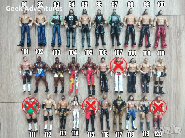 WWE Кеч Колекция - Екшън Фигурки, Аксесоари, Кечисти, Списания, Картички, снимка 5 - Колекции - 47660667